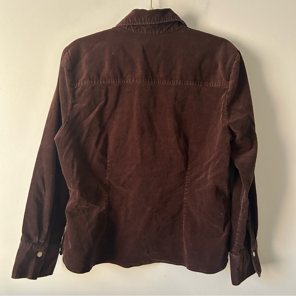 Christopher & Banks cotton corduroy y2K style button front shacket
L - Picture 2 of 7